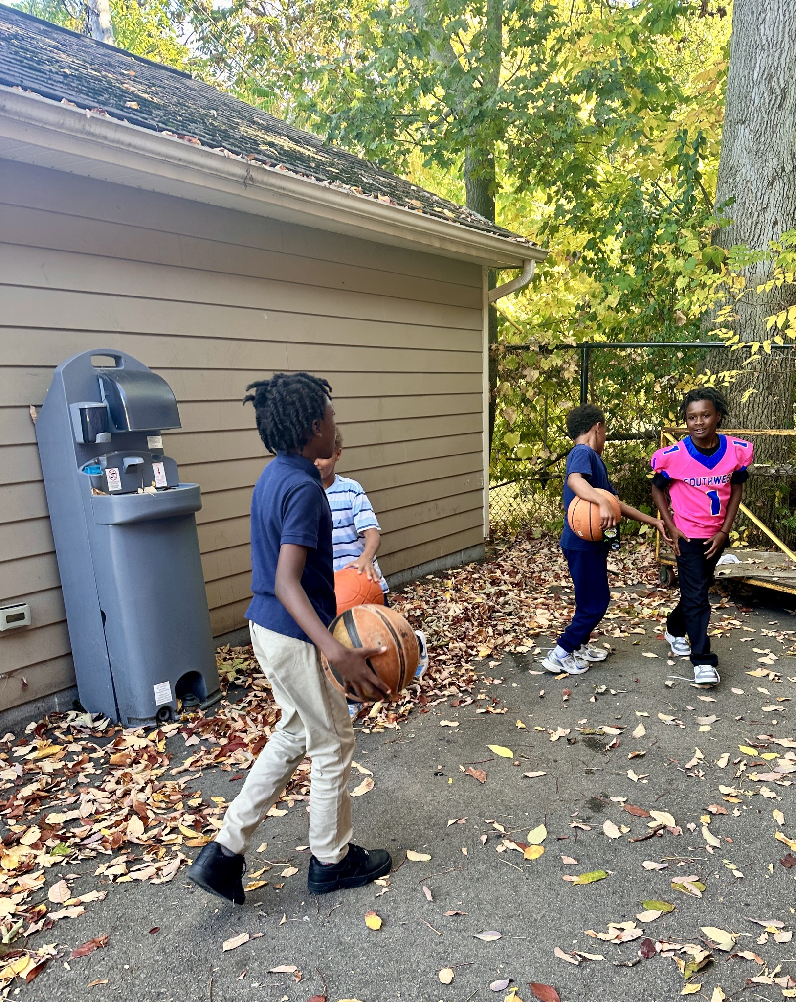 Nonprofit team activity